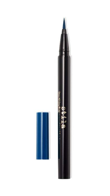 stila Waterproof Liquid Eyeliner Marine front view with packaging