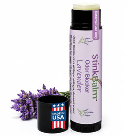 StinkBalm Lavender Under-Nose Odor Masking Balm front view