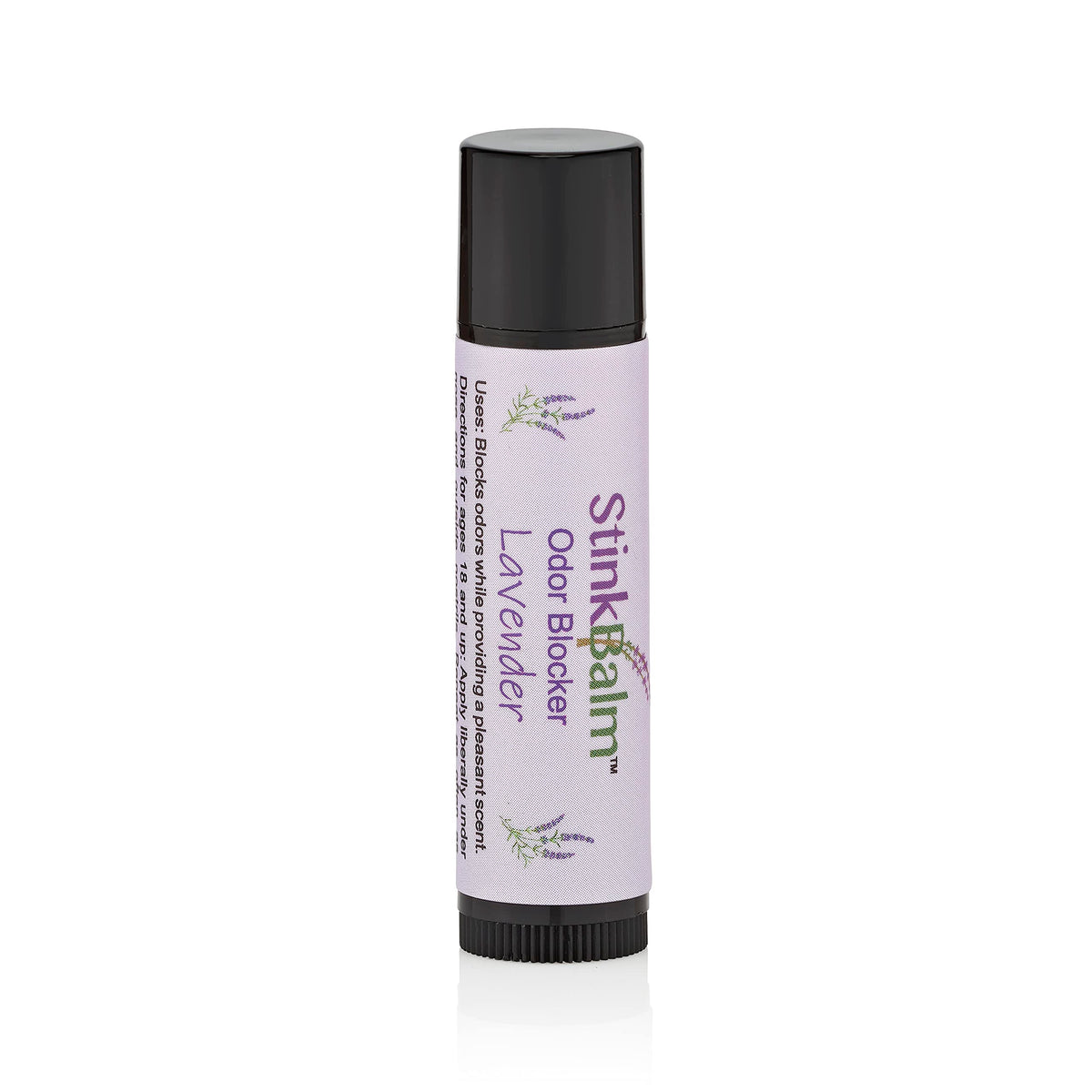 StinkBalm Odor Blocker compact size for portability