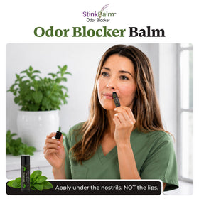StinkBalm Original Under-Nose Odor Masking Balm packaging