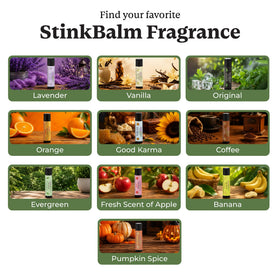 StinkBalm Original Under-Nose Odor Masking Balm with natural ingredients