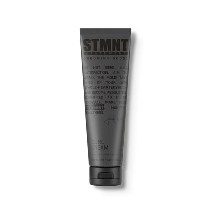 STMNT Curl Cream 170g front view with creamy texture