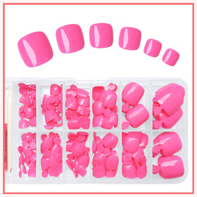 Storage case for LuckForever press on toenails