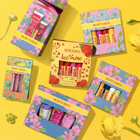 Strawberry lip balm tube from Burt's Bees