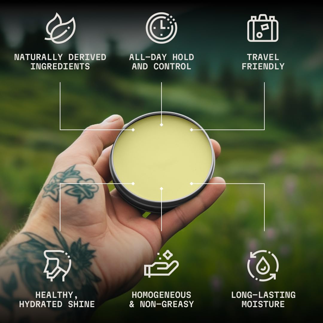 Striking Viking Beard Balm packaging, pack of 2