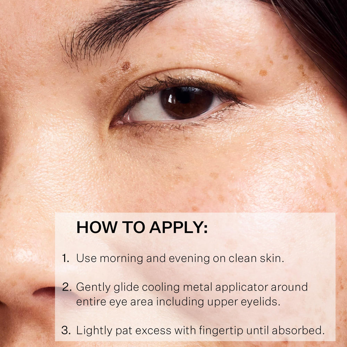 StriVectin Peptight® Eye Serum 1 oz texture on skin