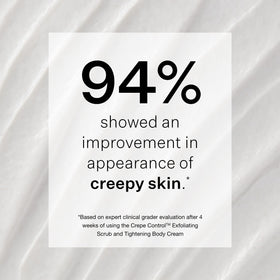 StriVectin Tighten & Lift Exfoliating Body Scrub in a bathroom setting