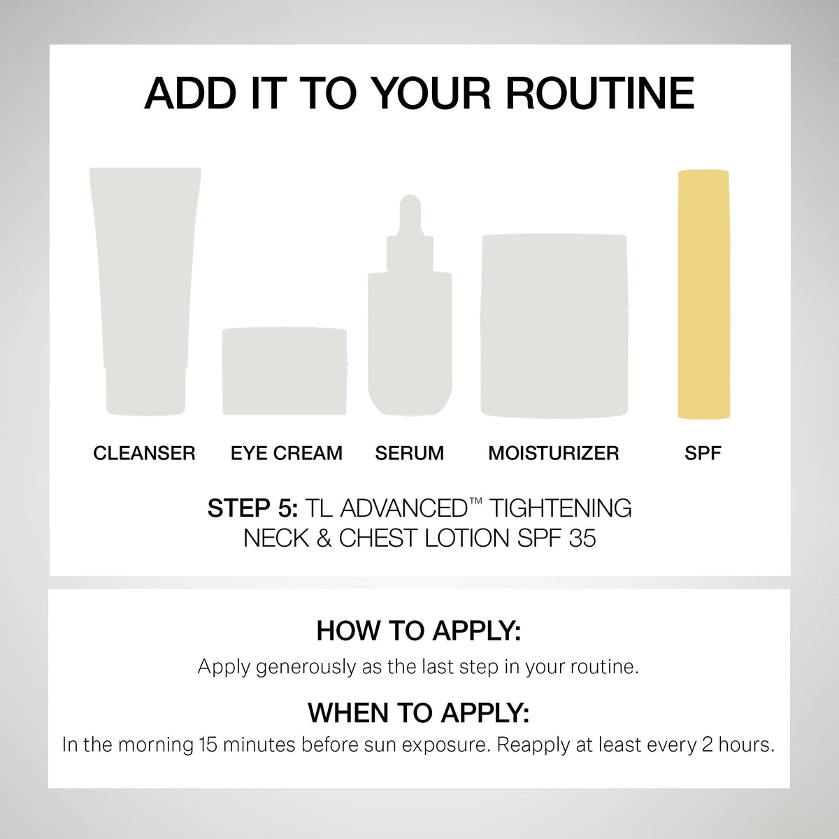 StriVectin TL Advanced Lotion packaging on a vanity