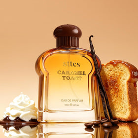 Sttes Caramel Toast Eau de Parfum elegantly designed glass bottle