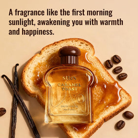 Sttes Caramel Toast Eau de Parfum in lifestyle setting