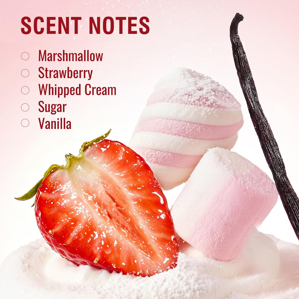 Sttes Marshmallow Eau de Parfum with flowers