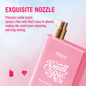 Sttes Smell Rio 08 Eau de Parfum bottle with flowers