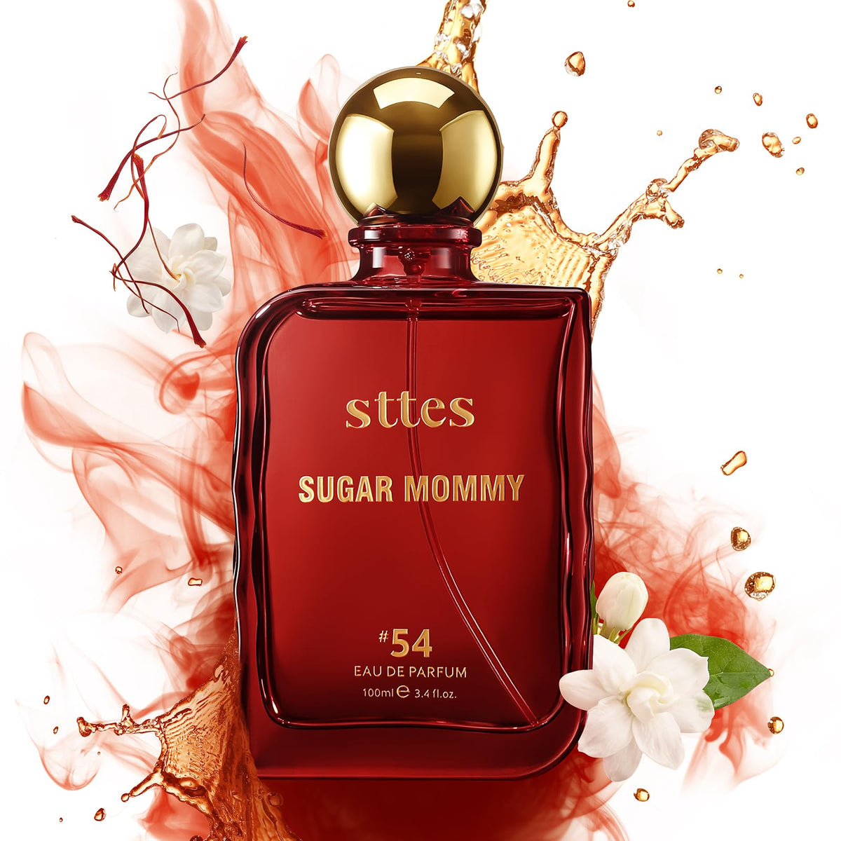 Sttes Sugar Mommy #54 bottle with amber and floral elements