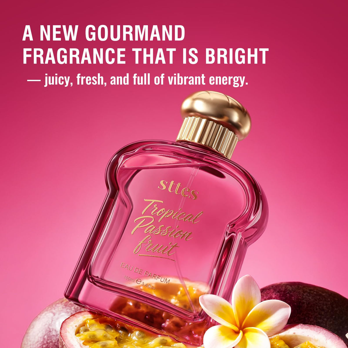 Sttes Tropical Passion Fruit Eau de Parfum lifestyle scene