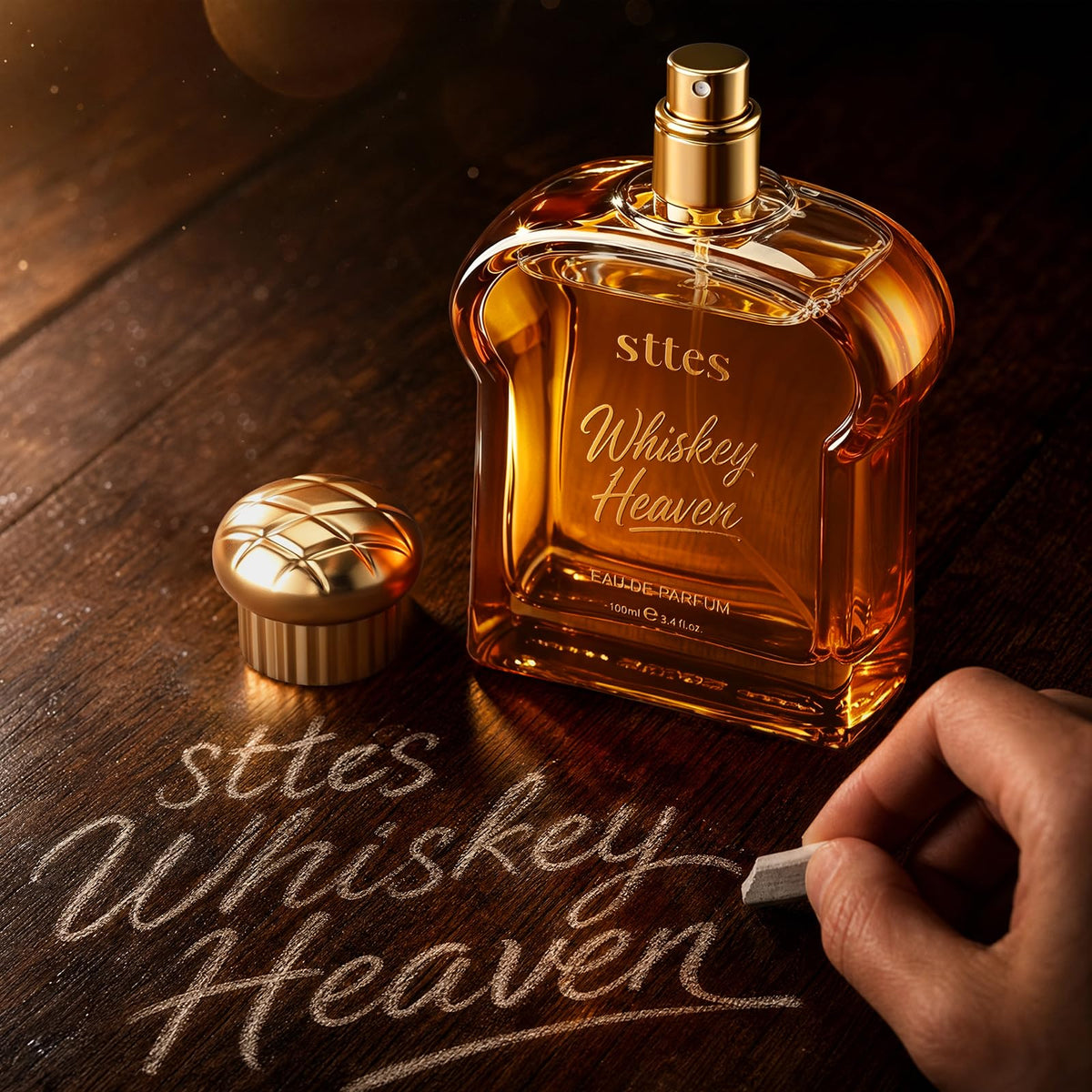 Sttes Whiskey Heaven Eau de Parfum lifestyle scene