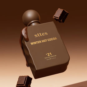 Sttes Winter Hot Cocoa Eau de Parfum 100ml on a table
