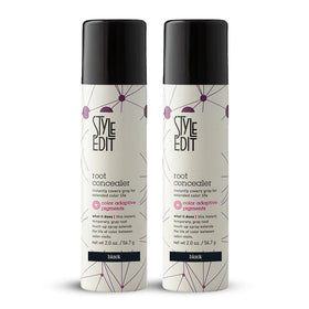 STYLE EDIT Root Touch Up Spray 2 oz black front view