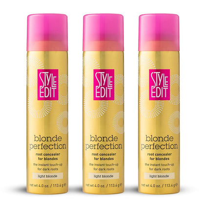 STYLE EDIT Root Touch Up Spray Light Blonde front view