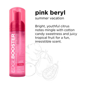 Style Factor EDGE support Mousse with curls styled