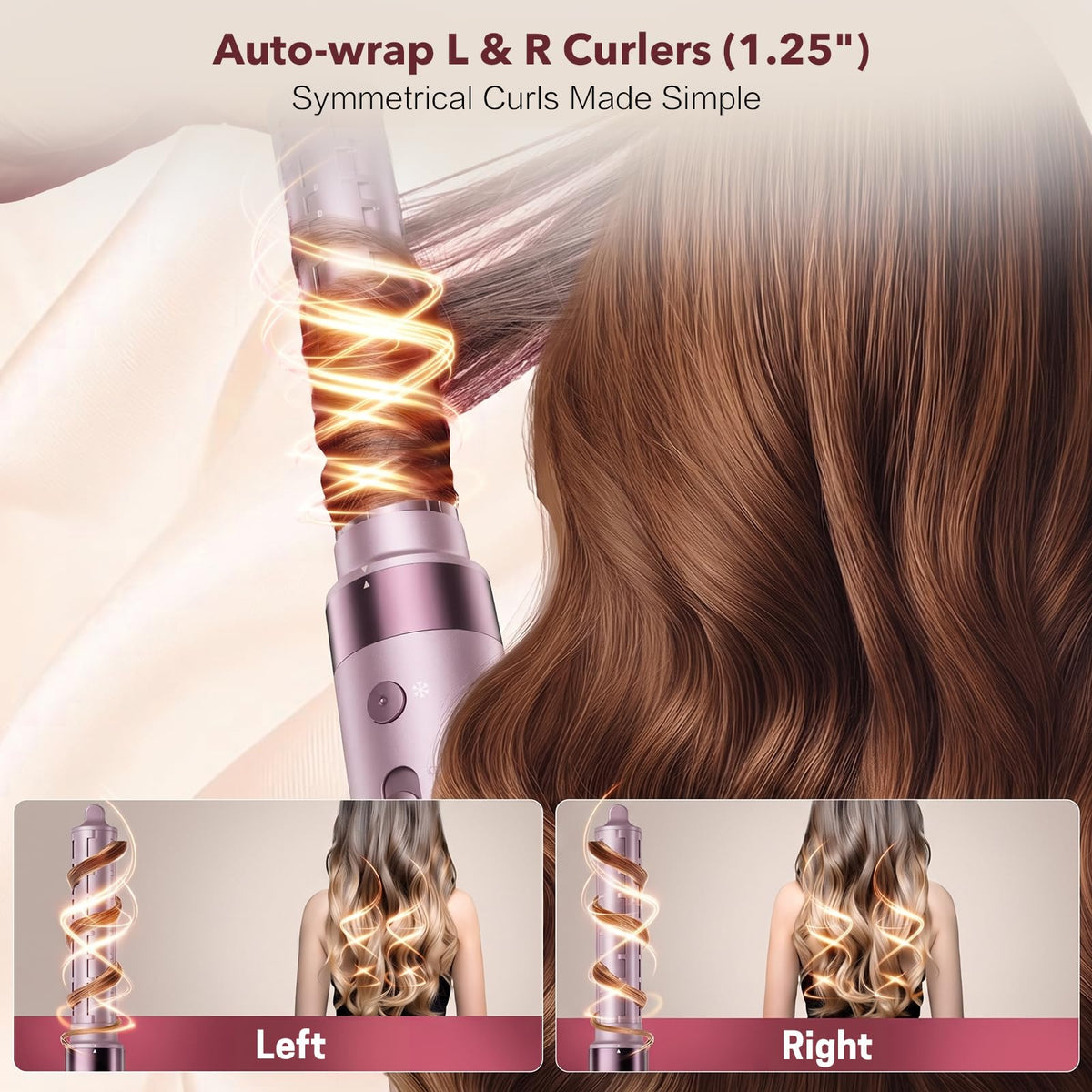 StyleVibe 6-in-1 Air Styler with heat-resistant glove