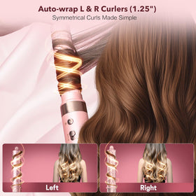 StyleVibe 8-in-1 Air Styler with travel bag and accessories