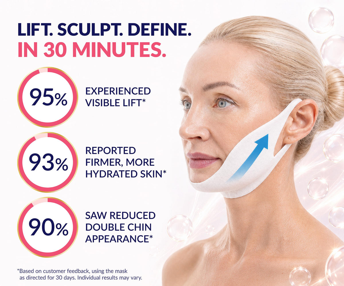 Stylia V Line Lifting Collagen Mask close-up of ingredients