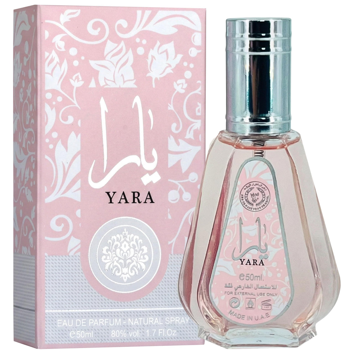 Stylish packaging of Ard Al Zaafaran Yara Eau de Parfum