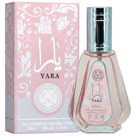 Stylish packaging of Ard Al Zaafaran Yara Eau de Parfum