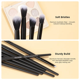 Stylish toiletry bag for MAANGE makeup brush set