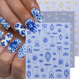 STZPRONAIL Bohemian nail stickers packaging