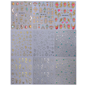 STZPRONAIL nail art stickers used for DIY crafts