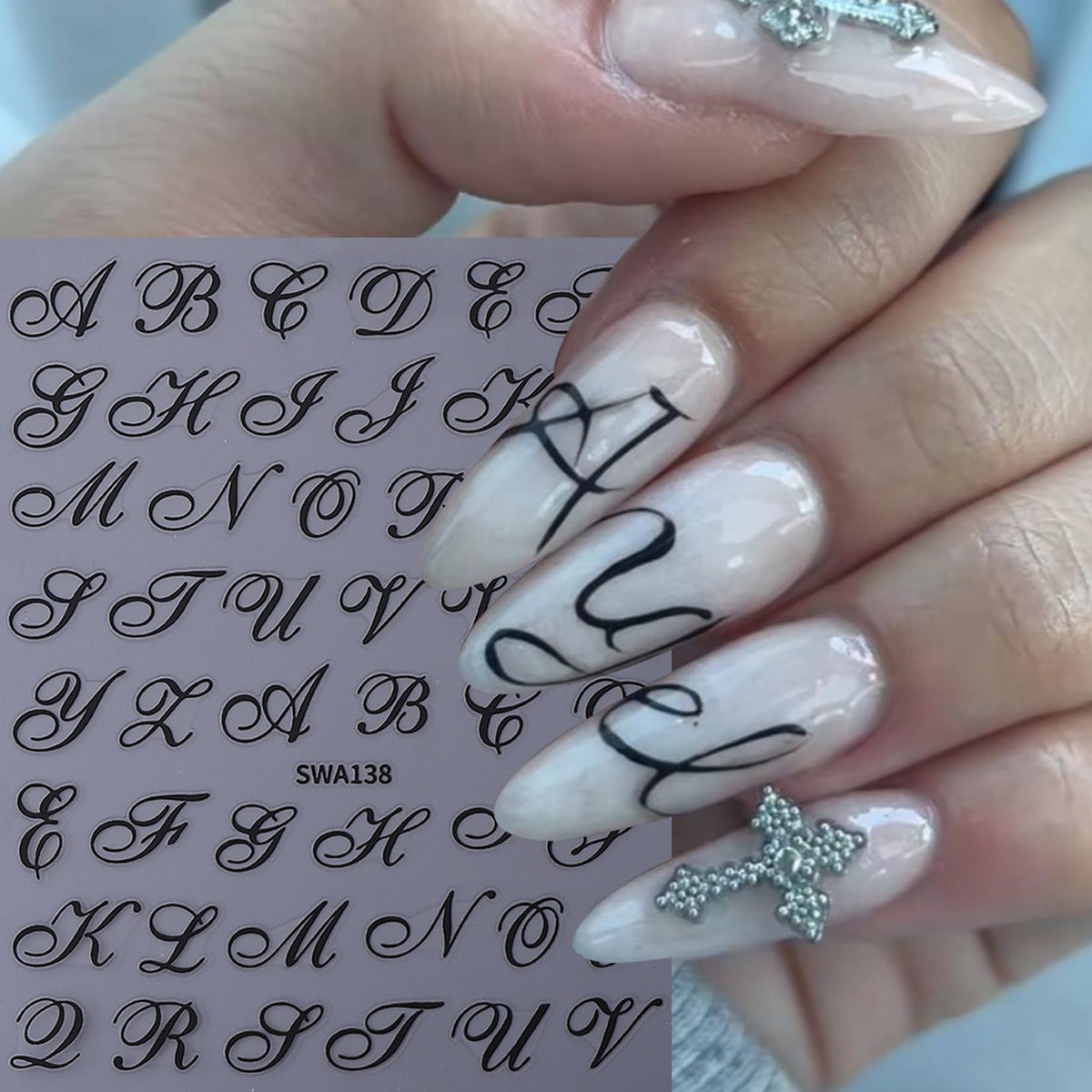 STZPRONAIL nail stickers in packaging with 12 sheets