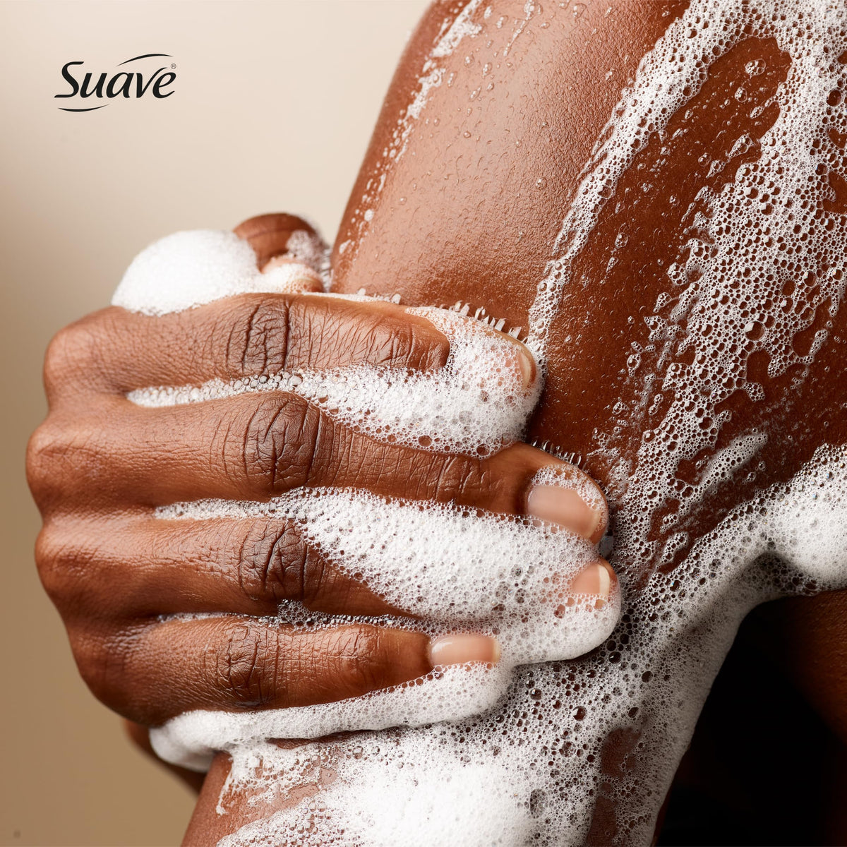 Suave Body Wash with soothing fragrance bottle