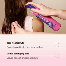 Suave Kids Detangler Spray 10 oz side view with nozzle