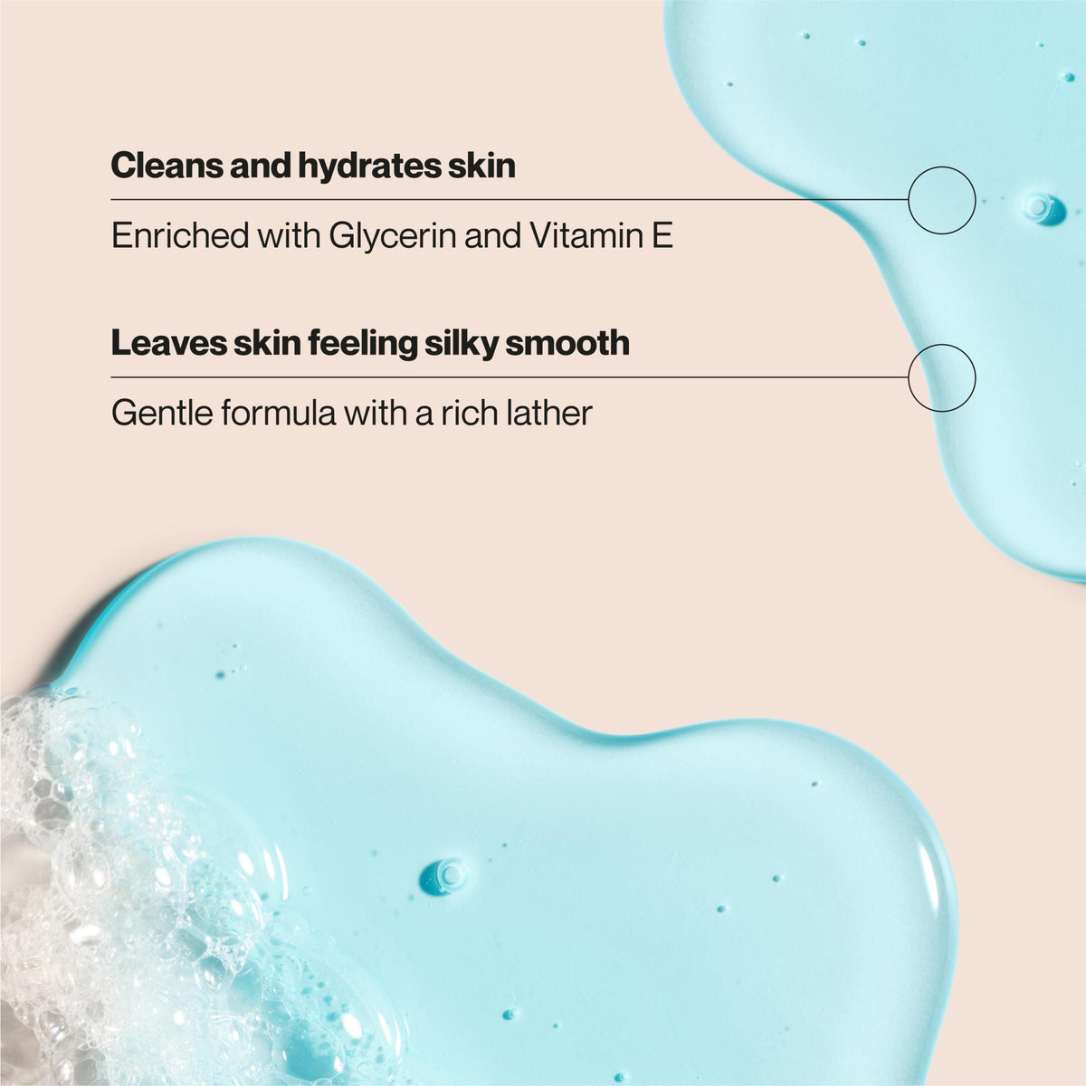 Suave Ocean Breeze Body Wash packaging side view