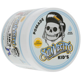 Suavecito Kid's Pomade with lavender and chamomile flowers