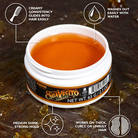 Suavecito Pomade Firme Hold 2.3 oz packaging