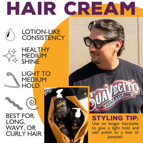 Suavecito Pomade Hair Cream 8 oz pump top