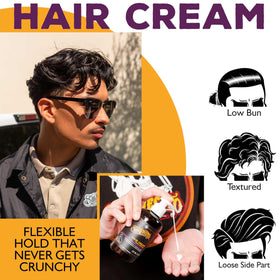 Suavecito Pomade Hair Cream 8 oz with styling tools