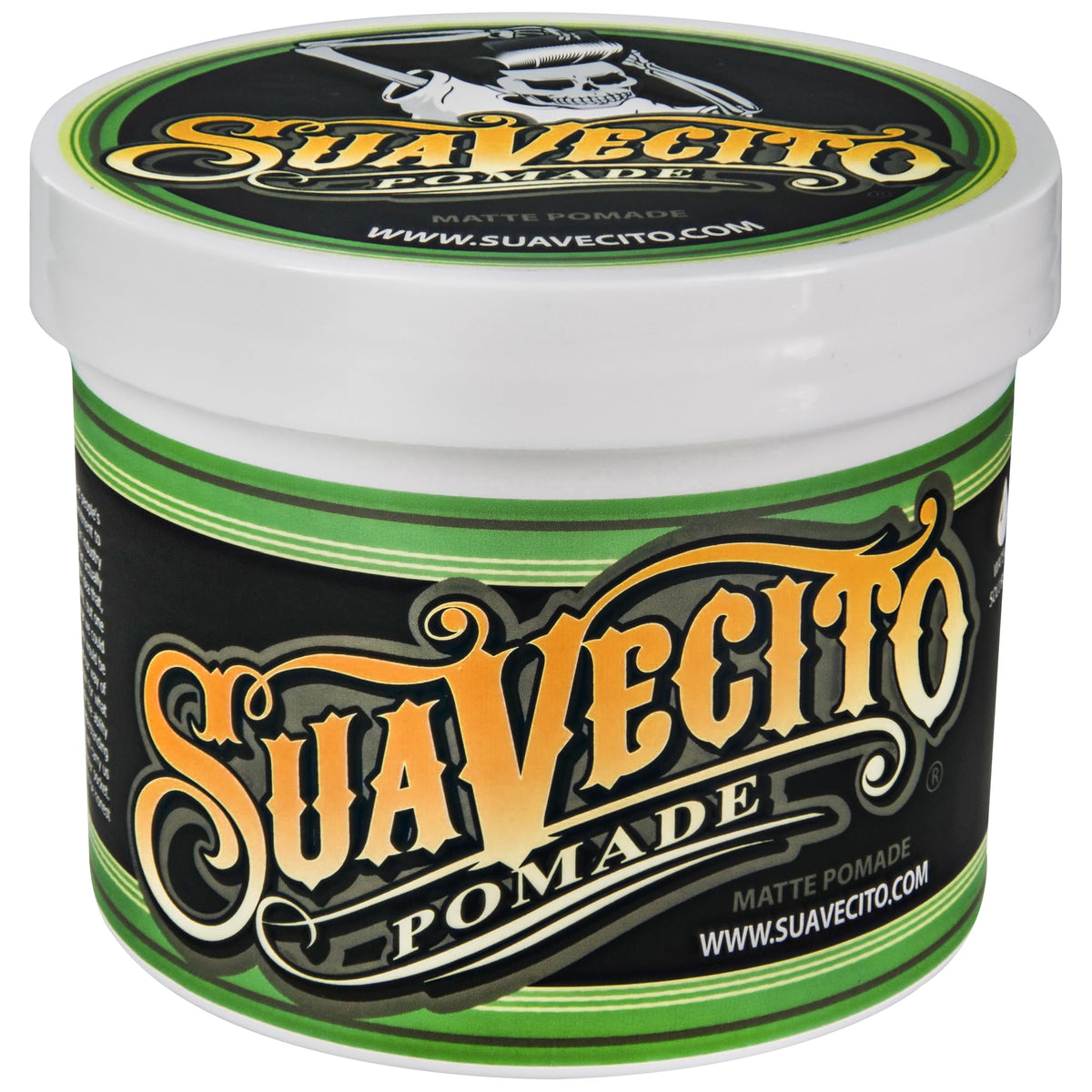 Suavecito Pomade Matte 32 oz tub front view