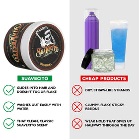 Suavecito Pomade Original Hold 4 oz side view