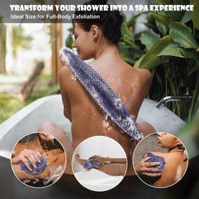 SubSahara African Net Sponge 45-inch stretchable back scrubber