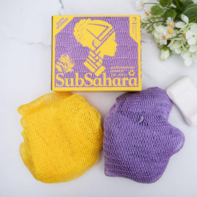 SubSahara African Net Sponge being used in a shower