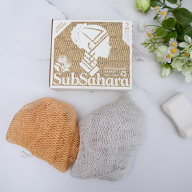 SubSahara African Net Sponge showing knotted design and texture