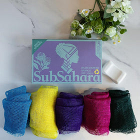 SubSahara African Net Sponge showing vibrant colour