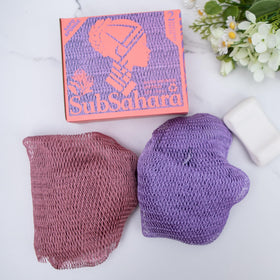 SubSahara Authentic African Net Sponge with travel pouch