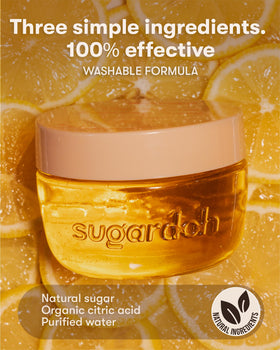 SUGARDOH Sugar Waxing Kit lifestyle scene with user