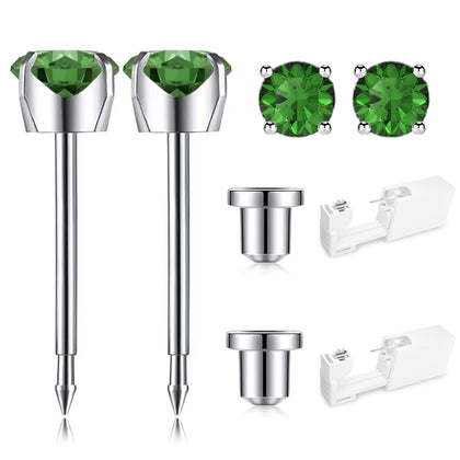 SugarTang Ear Piercing Kit front view with safety back