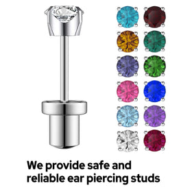 SugarTang Ear Piercing Kit packaging with instructions