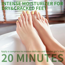 SULADEC Moisturizing Foot Mask with Shea Butter and Goat Milk